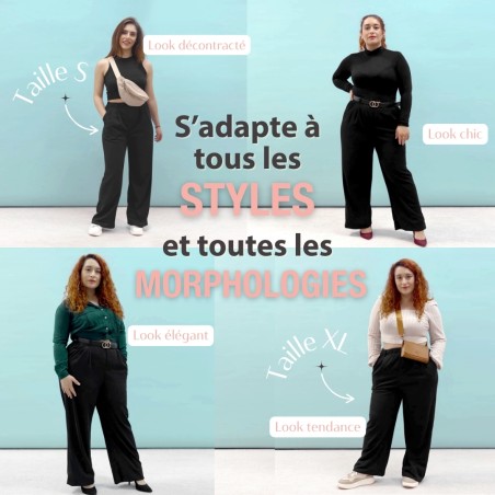 pantalon chic extensible pour toutes les morphologies