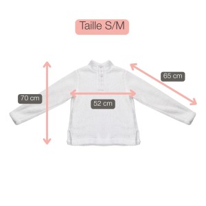 haut de pyjama polaire doux S/M My Actiforme