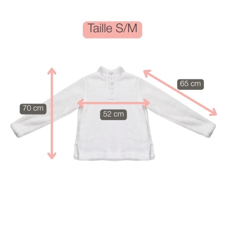 haut de pyjama polaire doux S/M My Actiforme
