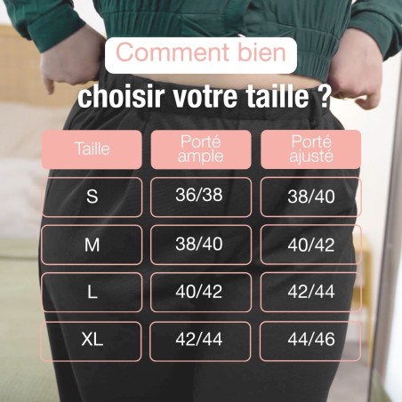 guide tailles Miracle Stretch Pants