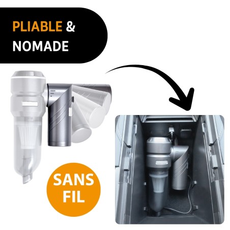 aspirateur voiture pliable