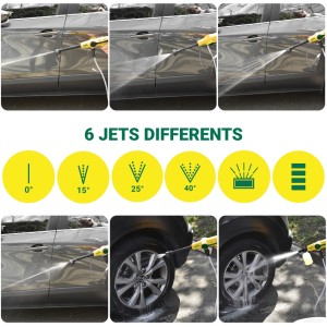 pistolet de nettoyage 6 jets Gardirex