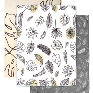 BEST OF TV TORCHONGENIO - Lot de 3 torchons Super Absorbants à Motifs