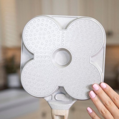 poêle 4 compartiments compatible induction