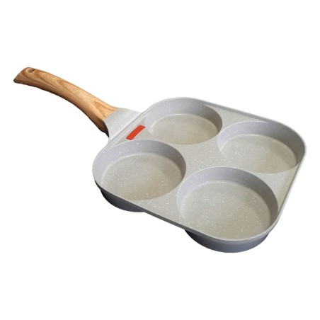 poêle antiadhésive 4 compartiments Wonder pan XL