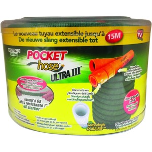 tuyau d'arrosage pocket hose 15m