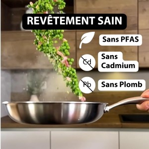poêle excellium saine sans PFAS