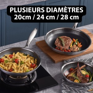 poêle excellium 3d plusieurs tailles