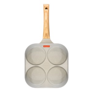 poêle 4 compartiments grande taille