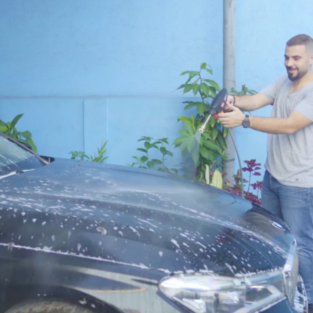 pulvérisateur à mousse lavage voiture