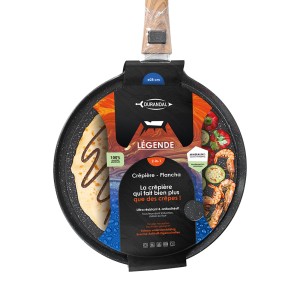 pack poêle à crêpes 28cm induction