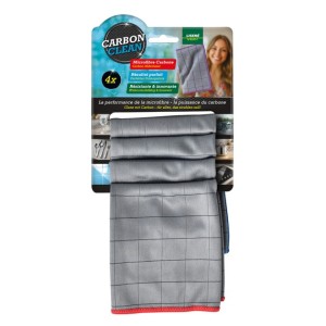pack chiffons carbone Liseré Vert