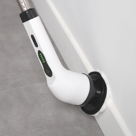 Brosse de ménage électrique pour les plinthes