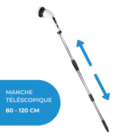 brosse de ménage à manche télescopique