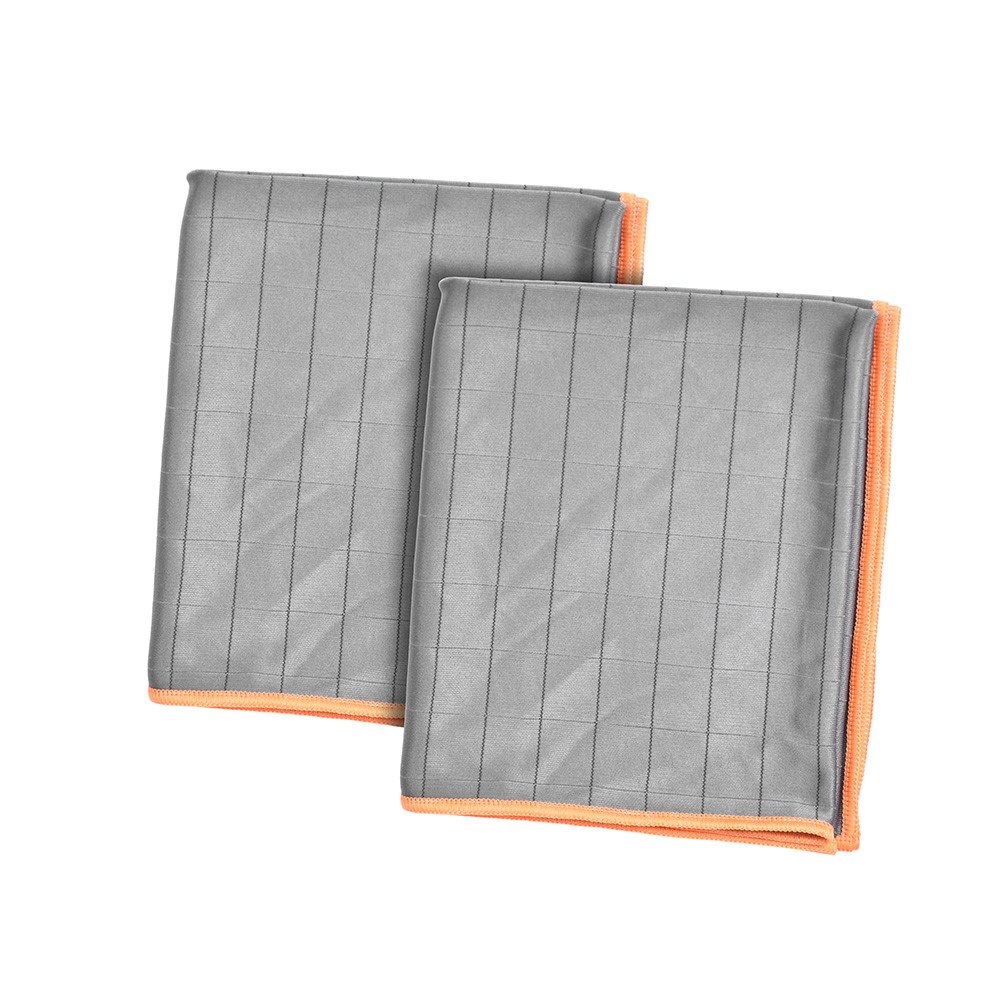 lot de 2 chiffons carbon clean