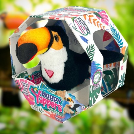 Peluche toucan bracelet Happy Yappers