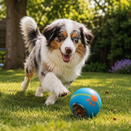 Balle sonore jeu pour chien
