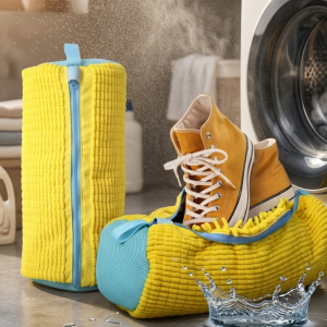 sac de lavage en microfibre pour chaussures