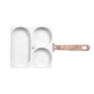 poêle puzzlepan® 3 compartiments assemblés