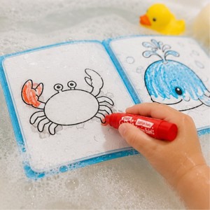 cahier de coloriage dans le bain