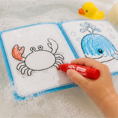cahier de coloriage dans le bain