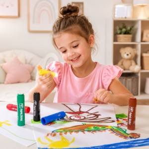 Crazy Pop® : crayons effaçables multisurfaces pour enfants
