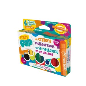 Crazy Pop® : crayons effaçables multisurfaces pour enfants