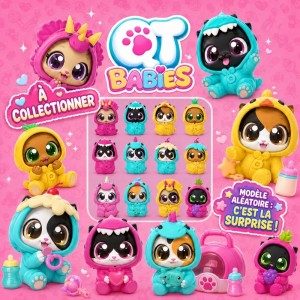 12 figurines chats à collectionner