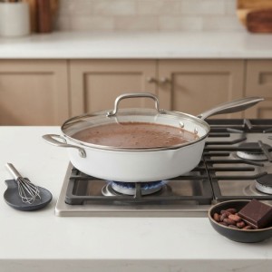 poele excellium white de best of cook