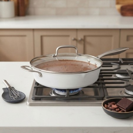 poele excellium white de best of cook