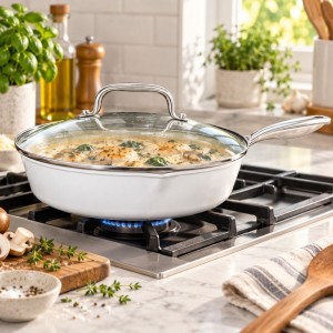 cuisson avec Poêle céramique Excellium